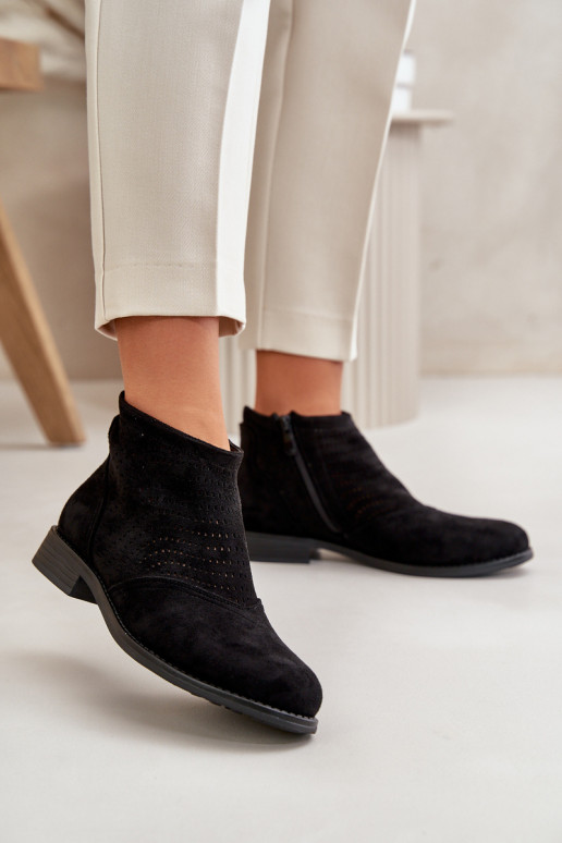 Pealiste poolsaapad laiade nööridega Ažuurne msuud S.Barski HY42-076 Pealiste poolsaapad laiade nööridega Ažuurne msuud S.Barski HY42-076