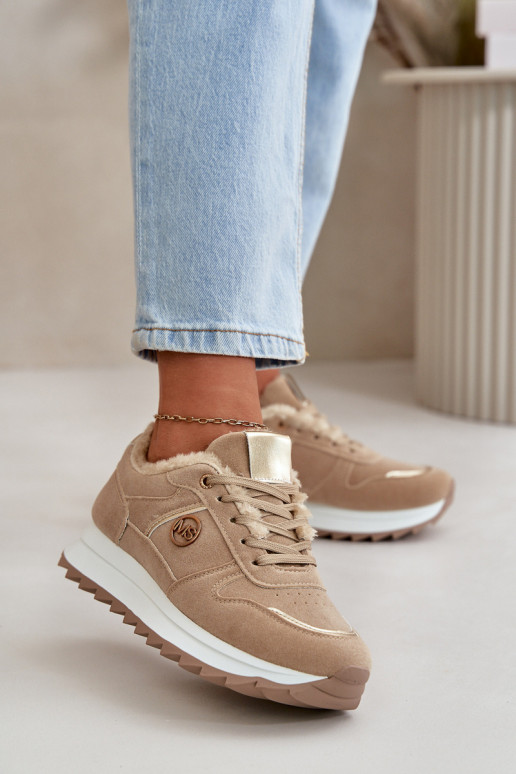 spordijalatsid Pealiste omad voodriga karusnahaga platvormiga Khakivärvi Lerisas spordijalatsid Pealiste omad voodriga karusnahaga platvormiga Khakivärvi Lerisas