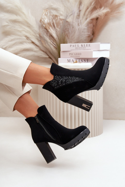 voodriga Pealiste poolsaapad Kõrgel Postil Z Haftem msuud Verissae voodriga Pealiste poolsaapad Kõrgel Postil Z Haftem msuud Verissae