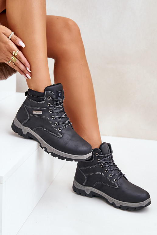 matkasaapad meestele voodriga eko-nahast tumesinist värvi Neramia matkasaapad meestele voodriga eko-nahast tumesinist värvi Neramia