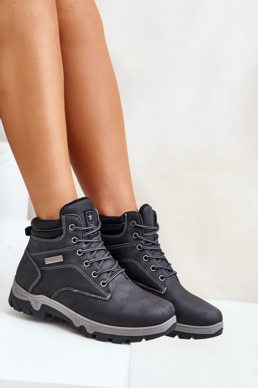 matkasaapad meestele voodriga eko-nahast tumesinist värvi Neramia matkasaapad meestele voodriga eko-nahast tumesinist värvi Neramia