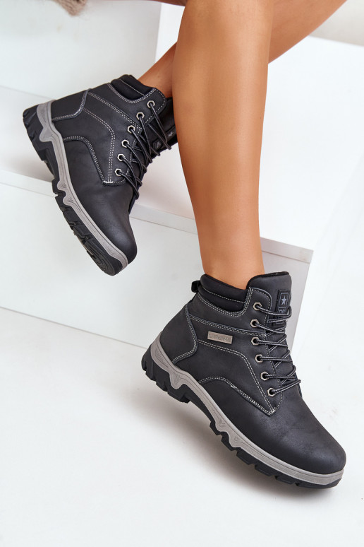 matkasaapad meestele voodriga eko-nahast tumesinist värvi Neramia matkasaapad meestele voodriga eko-nahast tumesinist värvi Neramia