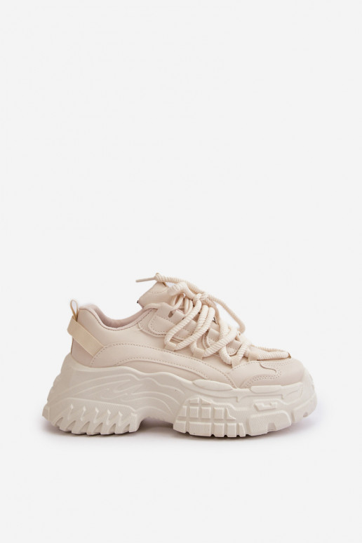 Sneakers tüüpi jalanõud Pealiste omad Sellel onssiivsel tallal Elevandiluu värvi Nevela Sneakers tüüpi jalanõud Pealiste omad Sellel onssiivsel tallal Elevandiluu värvi Nevela