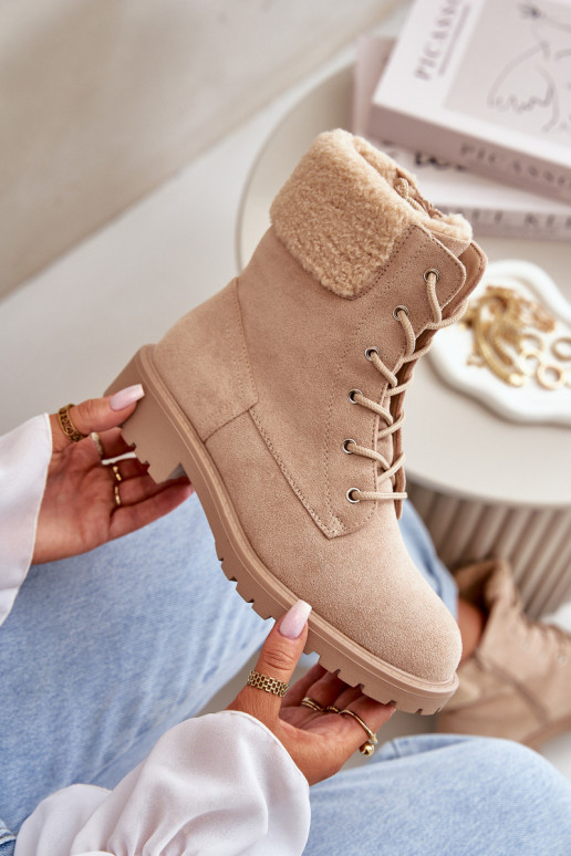 Pealiste omad voodriga saapad Lossi juurde beeži värvi Mivael Pealiste omad voodriga saapad Lossi juurde beeži värvi Mivael