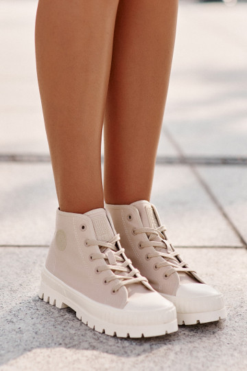 naiste saapad madala säärega Kuubiku jaoks Big Star OO274006 beeži värvi