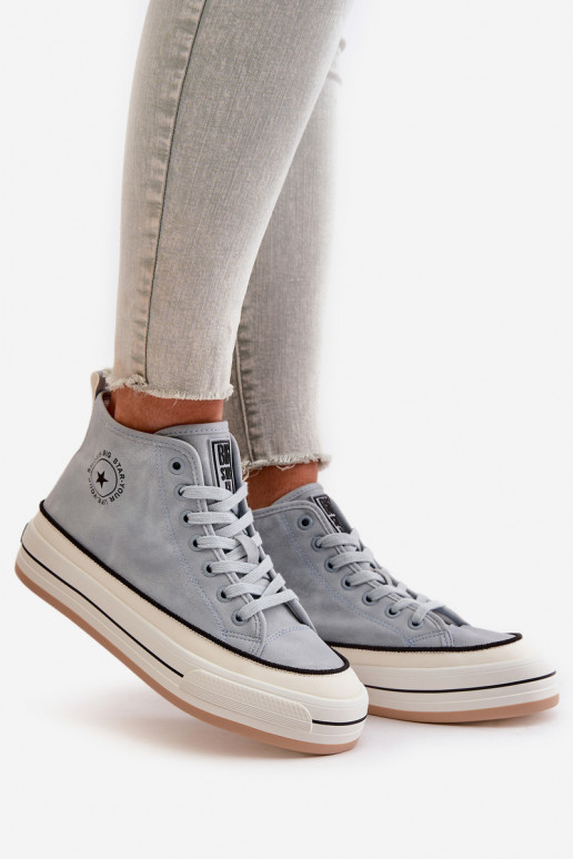 voodriga naiste saapad platvormiga Eko Pealhk Big Star OO274069 Sinist värvi