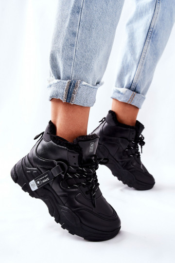 Pealiste omad voodriga Sneakers tüüpi jalanõud nööpidega lumesaapad msuud Kaphia