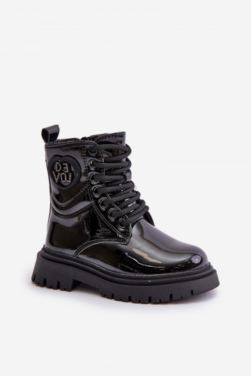 Laque Pealiste poolsaapad Laste voodriga karusnahaga Lossi juurde msuud Evaliraea