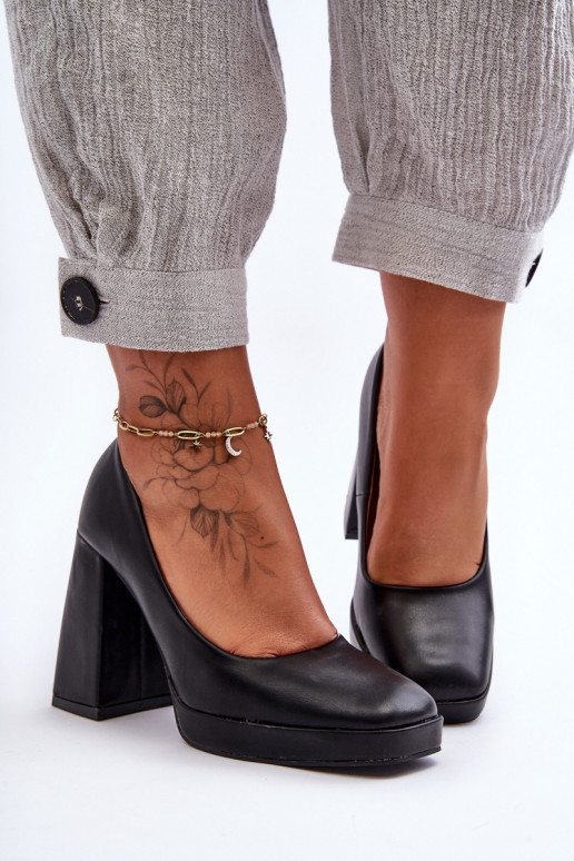 Laia kontsaga kingad musta värvi Rosalia Laia kontsaga kingad musta värvi Rosalia