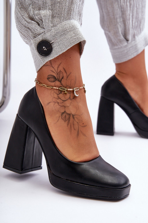 Laia kontsaga kingad musta värvi Rosalia Laia kontsaga kingad musta värvi Rosalia