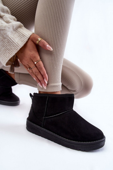 voodriga nööpidega lumesaapad Big Star KK274288 mustad 2