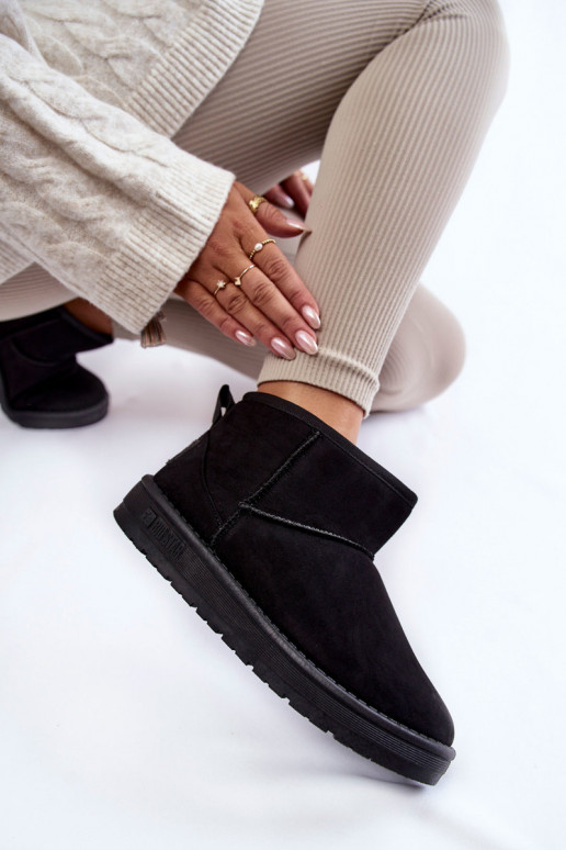 voodriga nööpidega lumesaapad Big Star KK274288 mustad voodriga nööpidega lumesaapad Big Star KK274288 mustad