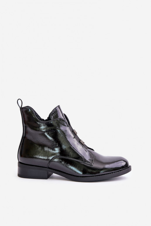 Laque Pealiste poolsaapad Lossi juurde voodriga Lame konts S.Barski HY42-717 msuud Laque Pealiste poolsaapad Lossi juurde voodriga Lame konts S.Barski HY42-717 msuud