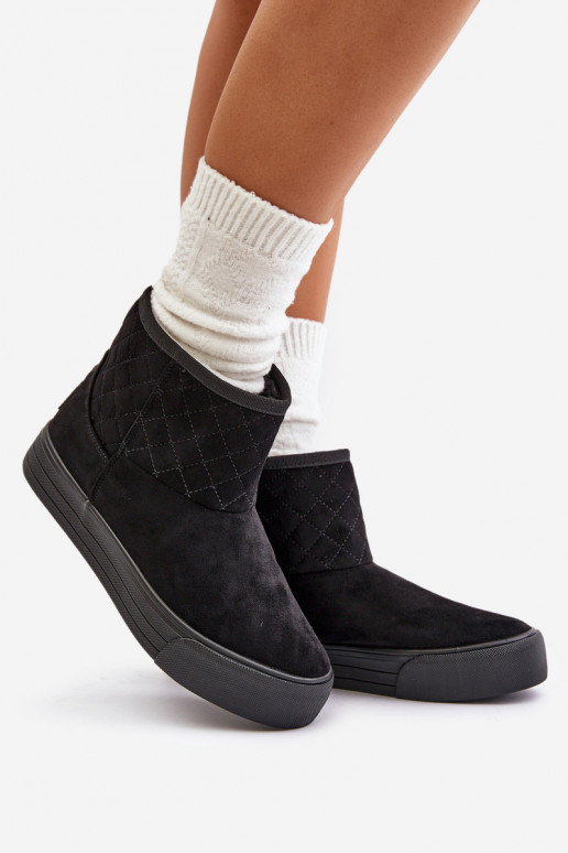 Pealiste poolsaapad nööpidega lumesaapad Lossi juurde voodriga karusnahaga Big Star OO274A522 msuud Pealiste poolsaapad nööpidega lumesaapad Lossi juurde voodriga karusnahaga Big Star OO274A522 msuud