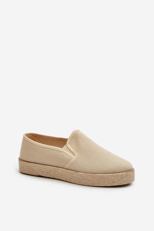 Espadrillid platvormiga beež Naloenma Espadrillid platvormiga beež Naloenma