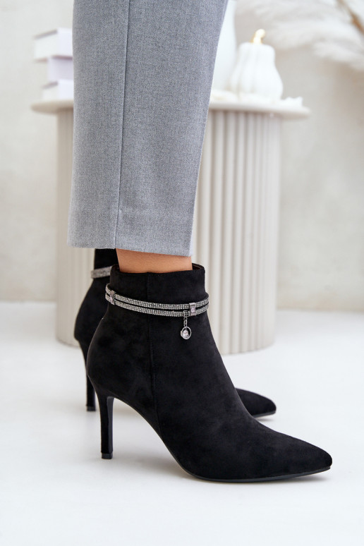 voodriga Pealiste poolsaapad kõrge jämeda kontsaga dekoreeritud kontsaga Eco Suedeosissee Vinceza 16469 msuud voodriga Pealiste poolsaapad kõrge jämeda kontsaga dekoreeritud kontsaga Eco Suedeosissee Vinceza 16469 msuud