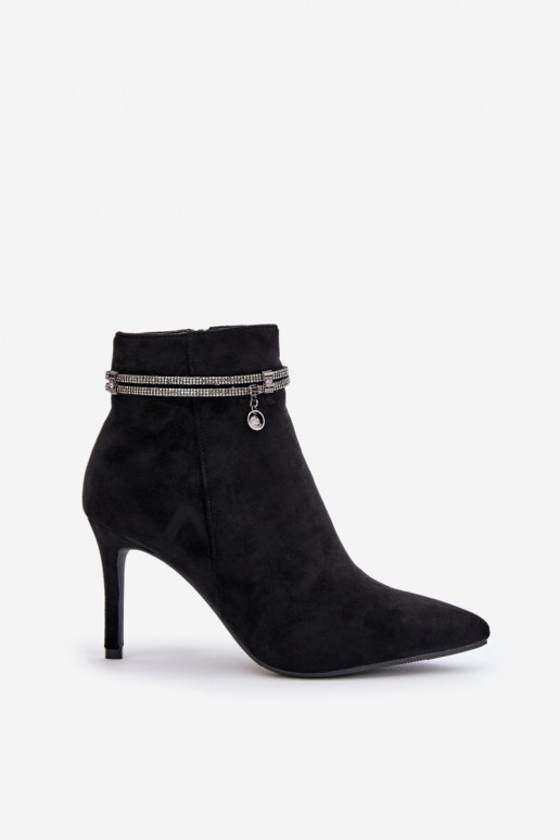 voodriga Pealiste poolsaapad kõrge jämeda kontsaga dekoreeritud kontsaga Eco Suedeosissee Vinceza 16469 msuud voodriga Pealiste poolsaapad kõrge jämeda kontsaga dekoreeritud kontsaga Eco Suedeosissee Vinceza 16469 msuud