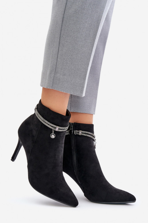 voodriga Pealiste poolsaapad kõrge jämeda kontsaga dekoreeritud kontsaga Eco Suedeosissee Vinceza 16469 msuud voodriga Pealiste poolsaapad kõrge jämeda kontsaga dekoreeritud kontsaga Eco Suedeosissee Vinceza 16469 msuud