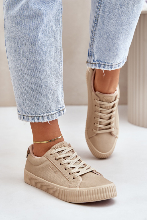 voodriga naiste saapad Big Star OO274A461 beeži värvi