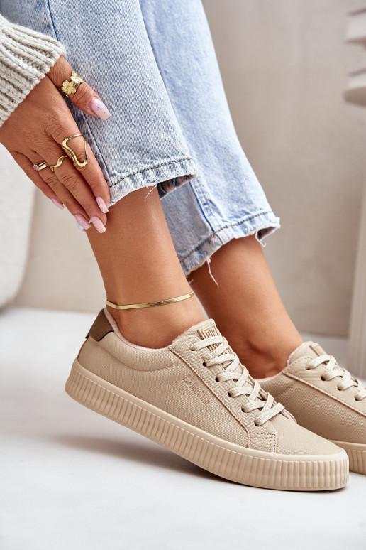 voodriga naiste saapad Big Star OO274A461 beeži värvi