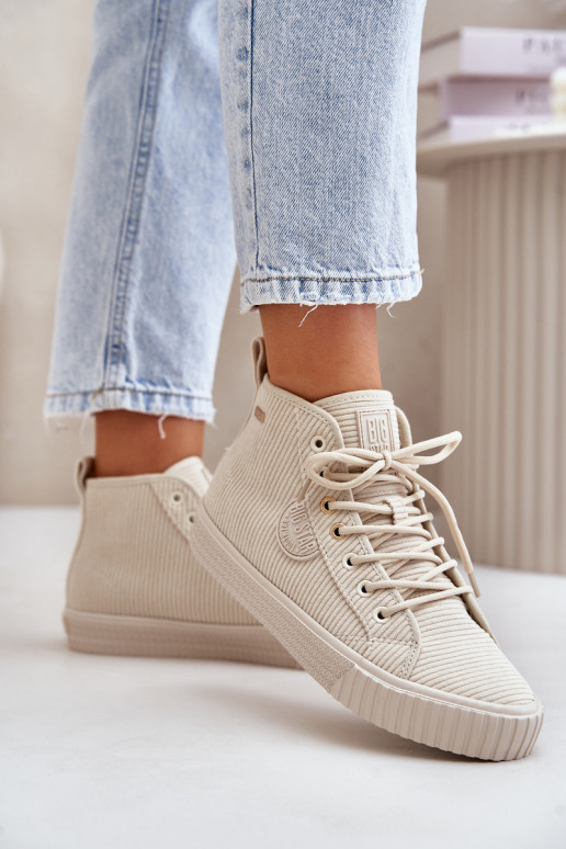 voodriga Velvetist naiste saapad Big Star OO274771 Hi-Poly System beeži värvi voodriga Velvetist naiste saapad Big Star OO274771 Hi-Poly System beeži värvi