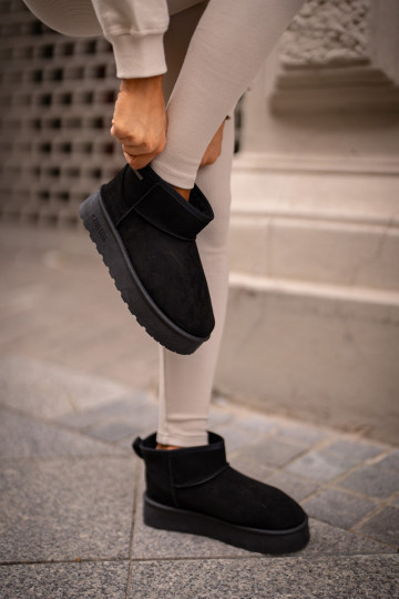 Lumesaapad platvormiga Big Star OO274A099 musta värvi 2