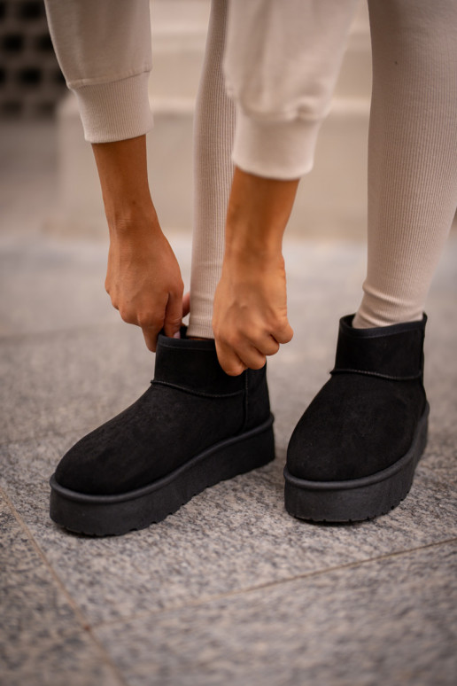 Lumesaapad platvormiga Big Star OO274A099 musta värvi Lumesaapad platvormiga Big Star OO274A099 musta värvi