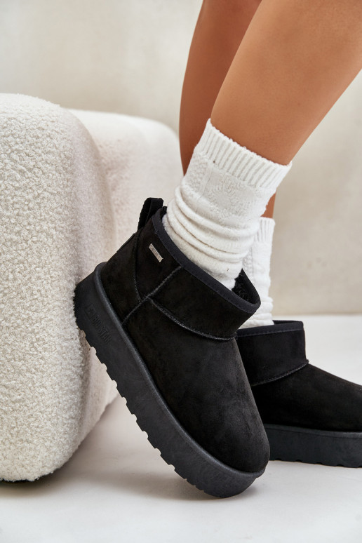 Lumesaapad platvormiga Big Star OO274A099 musta värvi Lumesaapad platvormiga Big Star OO274A099 musta värvi