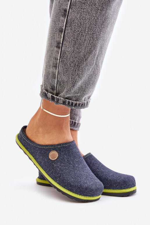 jalatsid kodujalatsid Pealiste omad Plätud Inblu CS000039 tumesinist värvi