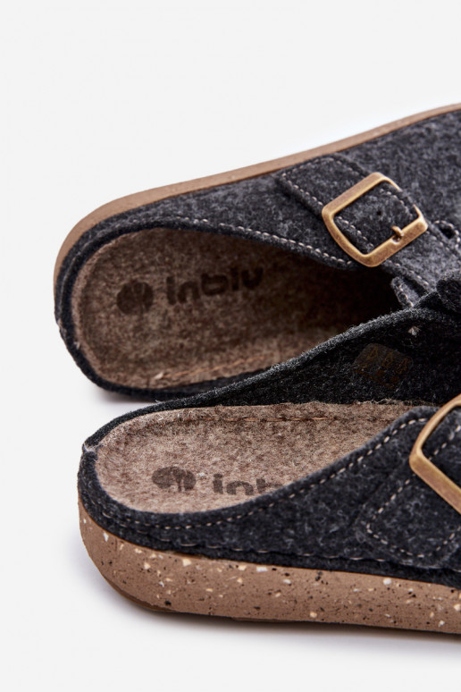 Plätud meestele neetide ja pandlaga Plätud Ennetav Inblu MT000012 halli värvi Plätud meestele neetide ja pandlaga Plätud Ennetav Inblu MT000012 halli värvi