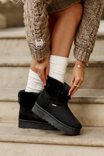 nööpidega lumesaapad platvormiga karusnahaga Big Star OO274A108 msuud