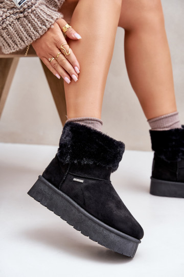 nööpidega lumesaapad platvormiga karusnahaga Big Star OO274A108 msuud 2