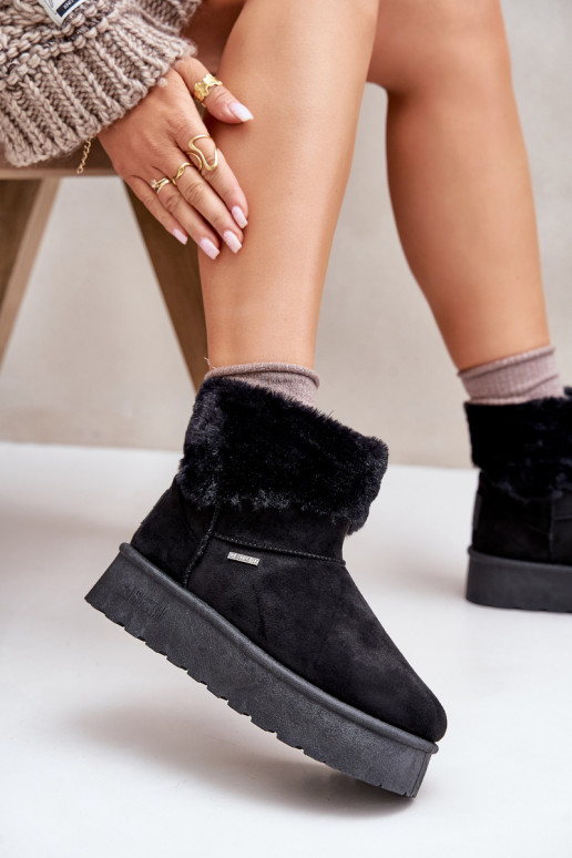 nööpidega lumesaapad platvormiga karusnahaga Big Star OO274A108 msuud