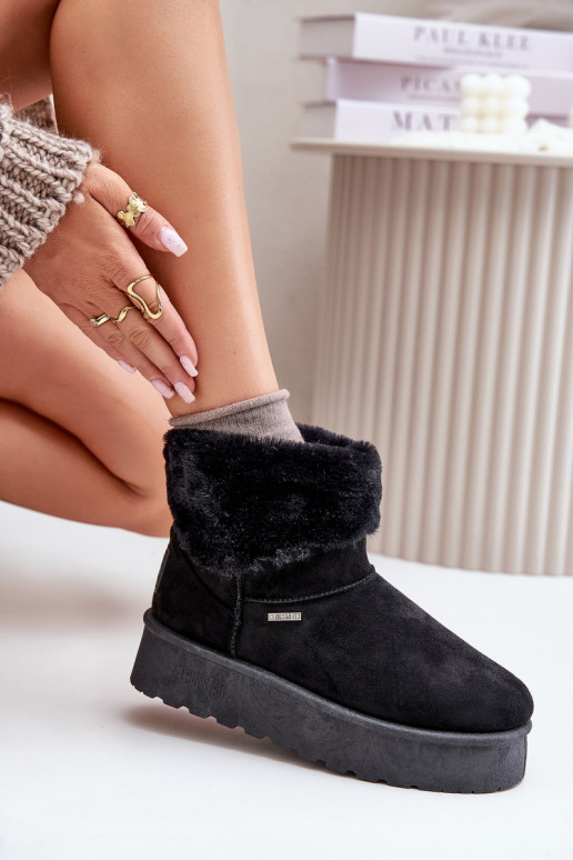 nööpidega lumesaapad platvormiga karusnahaga Big Star OO274A108 msuud