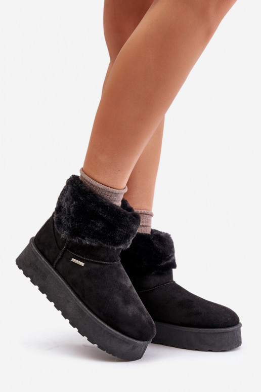 nööpidega lumesaapad platvormiga karusnahaga Big Star OO274A108 msuud