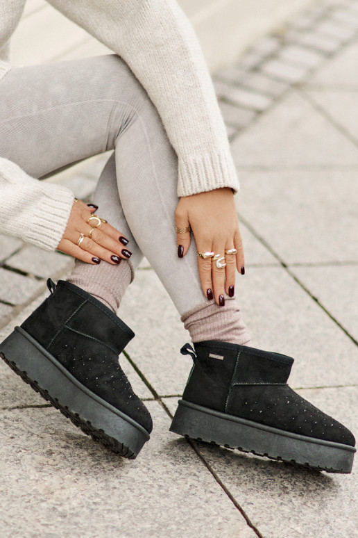 nööpidega lumesaapad Kaunistusega platvormiga Big Star OO274A105 msuud nööpidega lumesaapad Kaunistusega platvormiga Big Star OO274A105 msuud