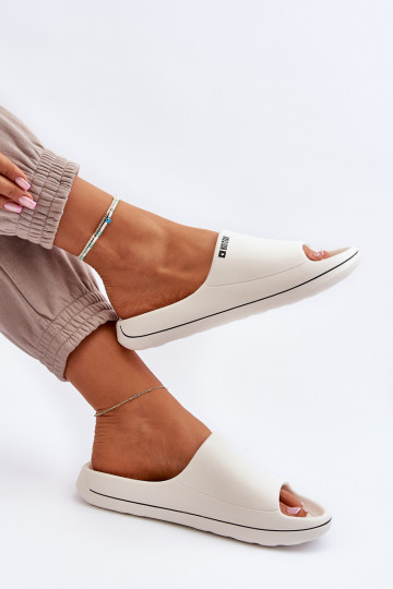 Valgus naiste plätud Big Star NN274A043 valget värvi 2