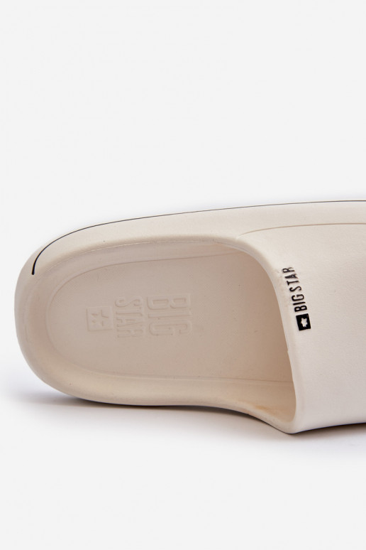 Valgus naiste plätud Big Star NN274A043 valget värvi