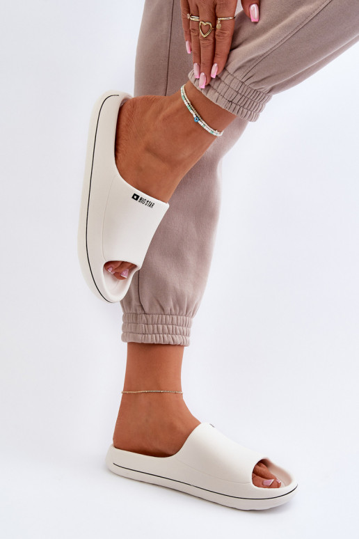 Valgus naiste plätud Big Star NN274A043 valget värvi