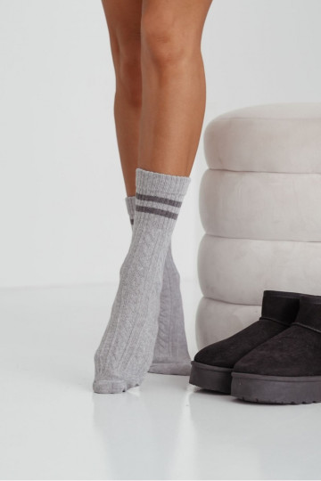 Sokid Pealiste omad INarkocz Triipudega Halli värvi