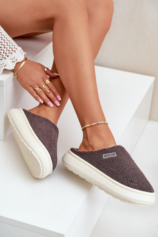 voodriga Plätud Paksu talla peal Big Star MM274134 halli värvi