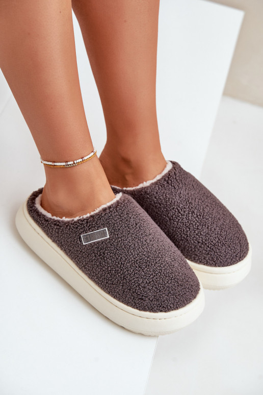 voodriga Plätud Paksu talla peal Big Star MM274134 halli värvi