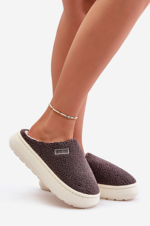 voodriga Plätud Paksu talla peal Big Star MM274134 halli värvi