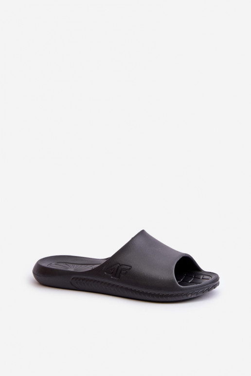 Naiste sussid 4F 4FMM00FFLIF093A-20S must värv Naiste sussid 4F 4FMM00FFLIF093A-20S must värv