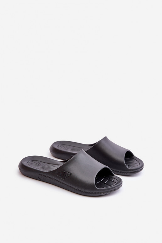 Naiste sussid 4F 4FMM00FFLIF093A-20S must värv Naiste sussid 4F 4FMM00FFLIF093A-20S must värv