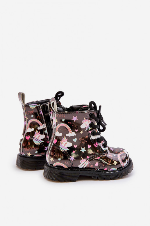 Laste jalanõud tõmblukuga Ükssarved msuud Tiptop Laste jalanõud tõmblukuga Ükssarved msuud Tiptop