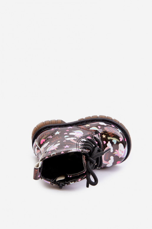 Laste jalanõud tõmblukuga Ükssarved msuud Tiptop Laste jalanõud tõmblukuga Ükssarved msuud Tiptop