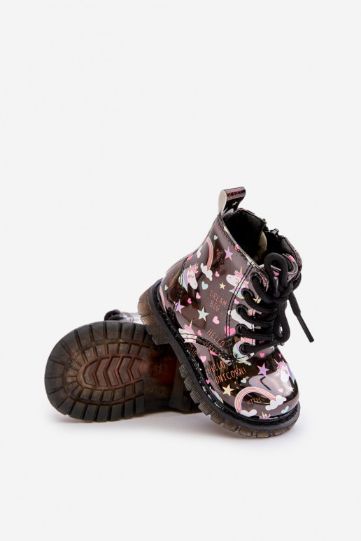 Laste jalanõud tõmblukuga Ükssarved msuud Tiptop Laste jalanõud tõmblukuga Ükssarved msuud Tiptop