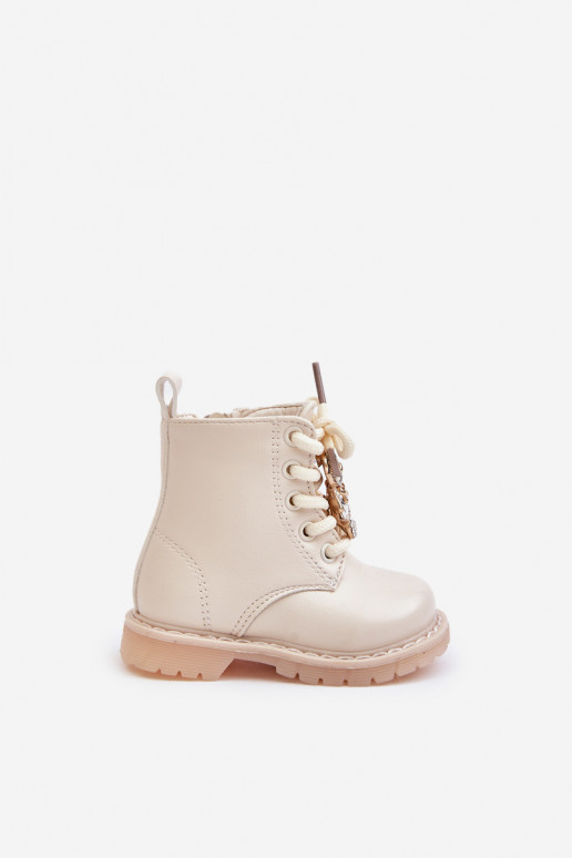 voodriga Pealiste poolsaapad Laste jalanõud Koos Karuga Lossi juurde beeži värvi Enchanta voodriga Pealiste poolsaapad Laste jalanõud Koos Karuga Lossi juurde beeži värvi Enchanta