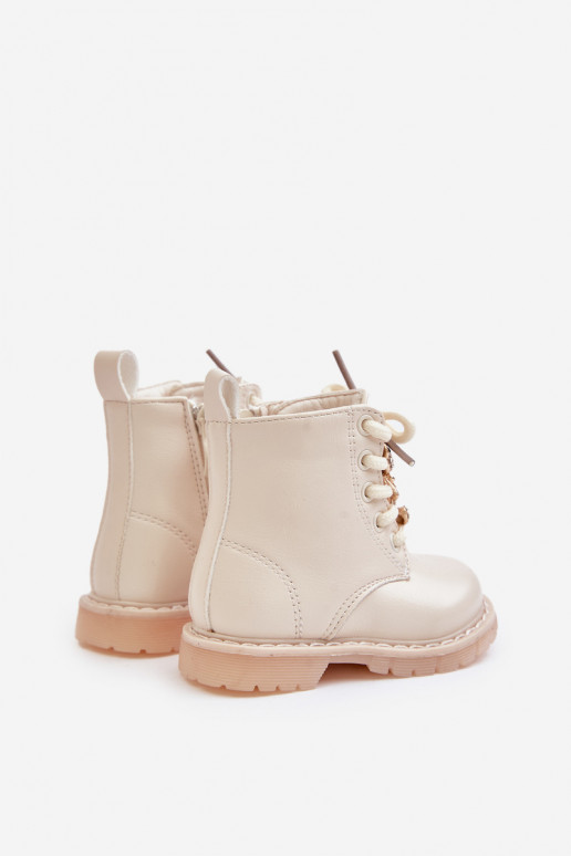 voodriga Pealiste poolsaapad Laste jalanõud Koos Karuga Lossi juurde beeži värvi Enchanta voodriga Pealiste poolsaapad Laste jalanõud Koos Karuga Lossi juurde beeži värvi Enchanta